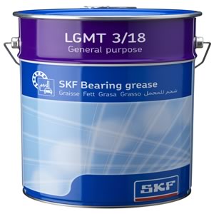 Graxa SKF LGMT 3/18 Balde 18kg NLGI 3 Uso Geral Industrial Automotivo