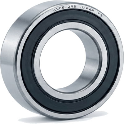 Rolamento rígido de esferas série 6000 em aço cromo premium.