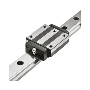 Sistema de guias prismáticas de alta precisão e barramentos retificados para ajuste axial estável, fornecido pela X3 Rolamentos.