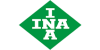 Logotipo da marca INA na linha de rolamentos de agulha e precisão da X3.