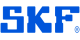 Logo da marca SKF, fornecedora de retentores industriais